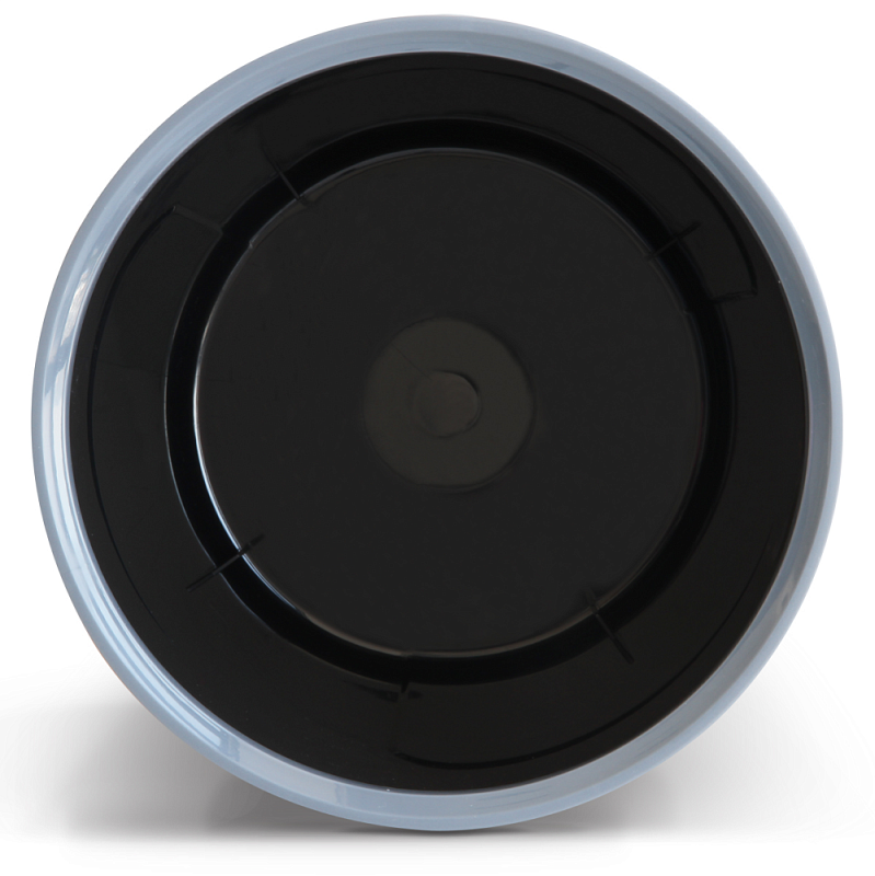 Урна для мусора "Deli", 10 л,  пластик, черный