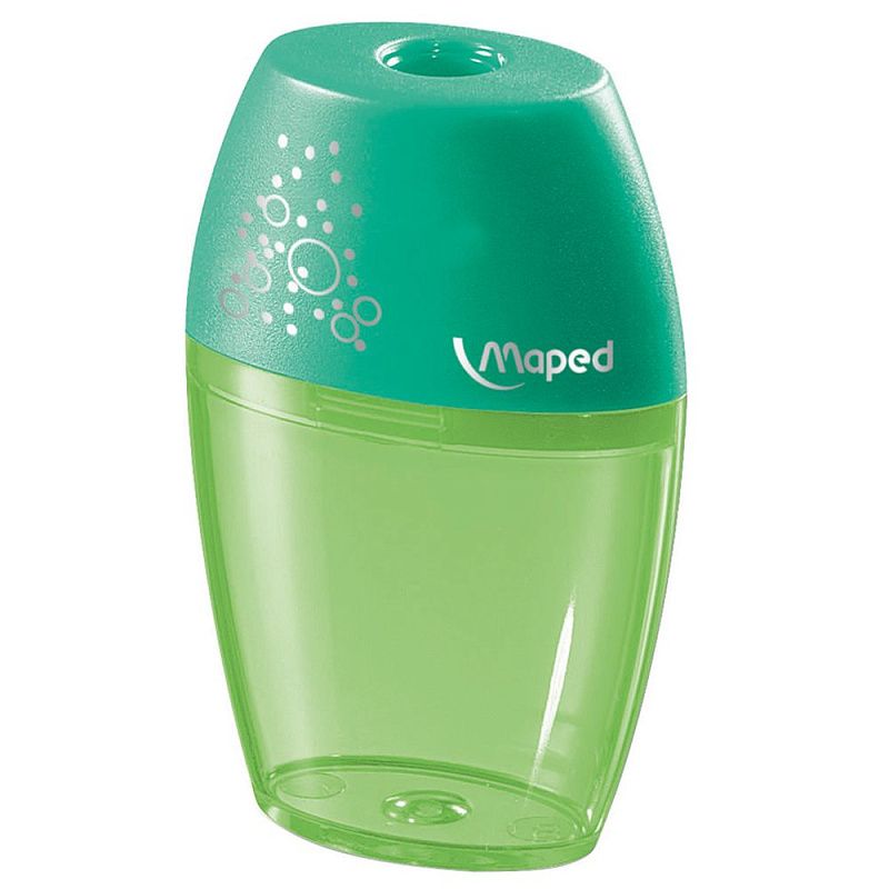 Точилка Maped "Shaker", 1 отверстие, с контейнером, блистер