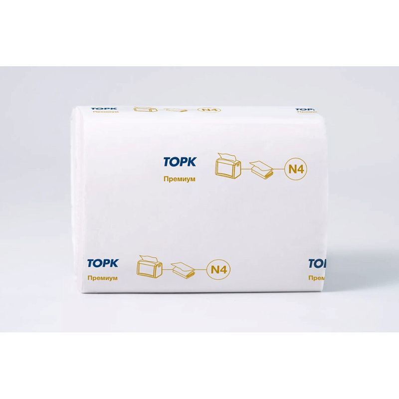 Салфетки ТОРК Экспресснап Премиум для диспенсера N4, 200 шт/упак, 2 слоя, белый (773100)