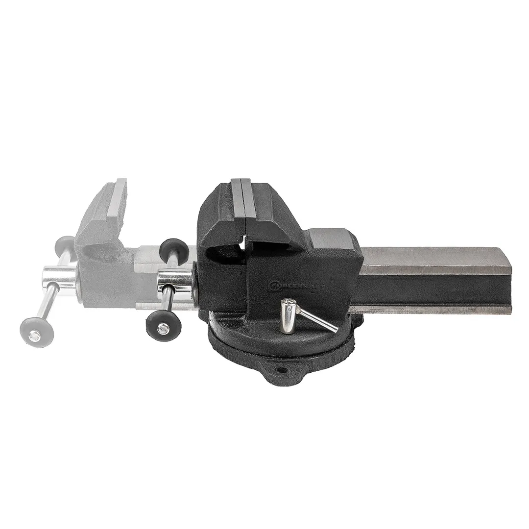 Тиски стальные поворотные с наковальней 5'' 125 мм ForceKraft FK-6540305