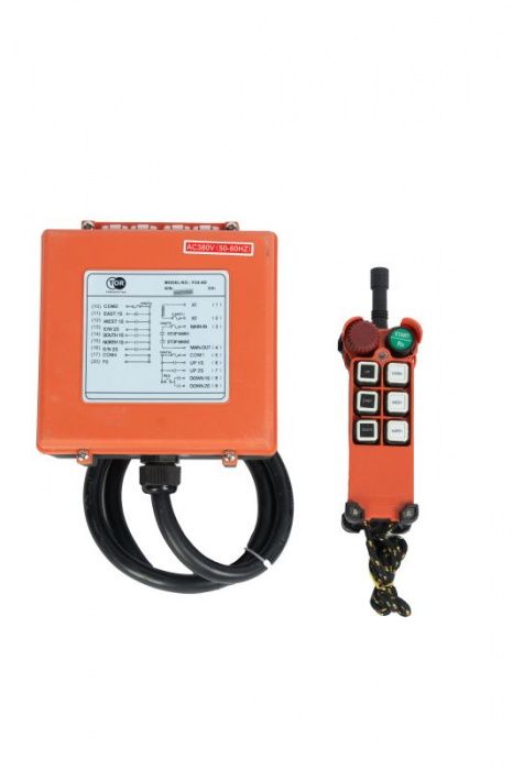 Комплект радиоуправления F24-6D (380В, 6 кнопок, двухскоростной) TOR 1001321