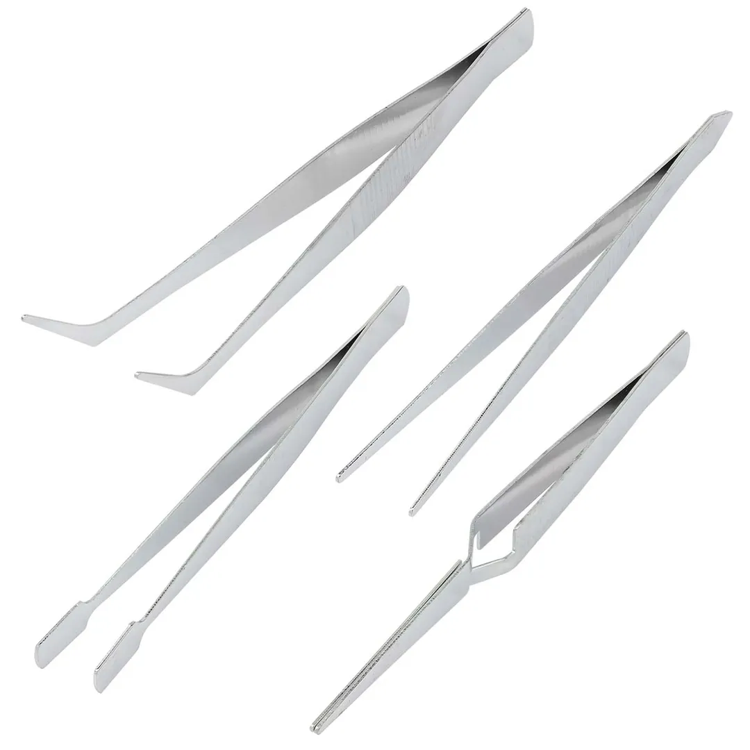 Набор пинцетов 4 пр., 120 мм RockForce RF-69414