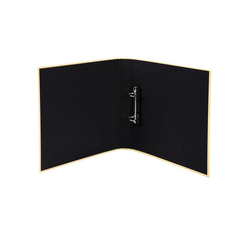 Папка на кольцах "Aquarel", 2 кольца, желтый