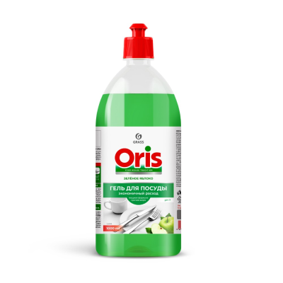 Средство для мытья посуды «Oris зеленое яблоко», 1 л