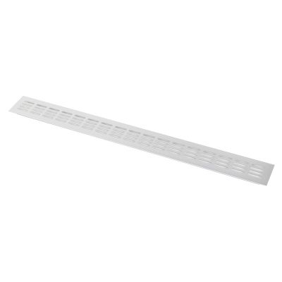 Решетка вентиляционная 600х60мм серебро алюминий AKS 115978