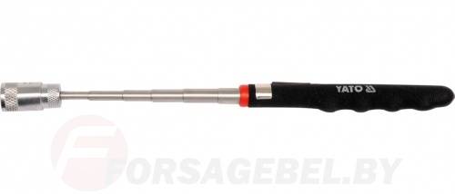 Захват магнитный телескопический 190х800 мм с LED Yato YT-06611