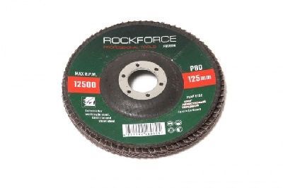 Круг лепестковый торцевой 115х22 мм P60 RockForce RF-FD460M