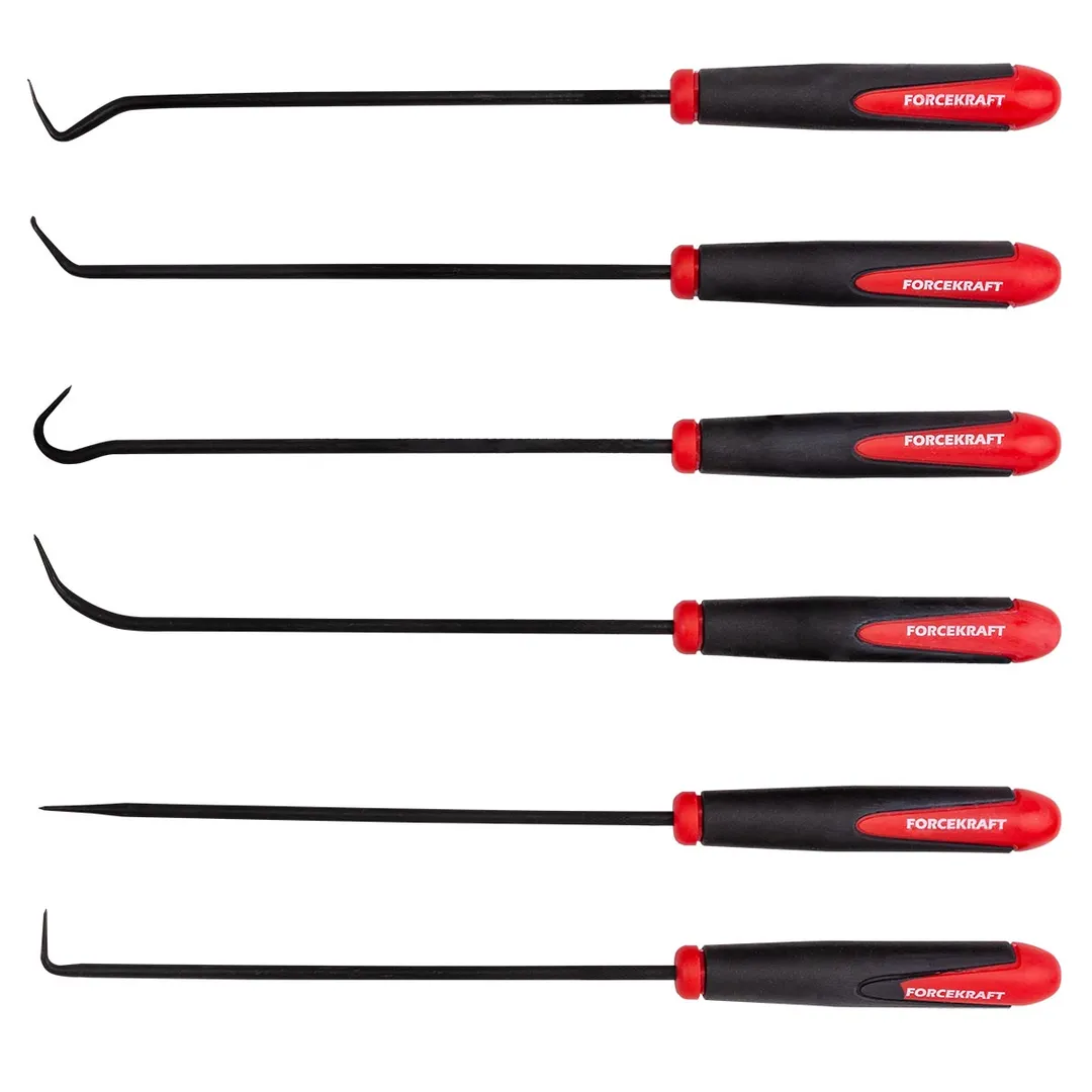 Набор съемников (крючков) для демонтажа сальников 6 пр ForceKraft FK-904U4A