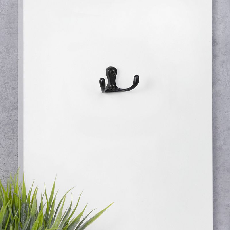 Крючок меб. двухрожковый мет. WP19 черный матовый GRIDLI 57289