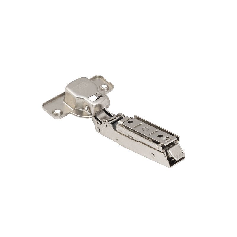 Петля накладная с доводчиком 48мм h0 clip-on 3D узкая (саморезы, заглушки) AKS PLUS 66232