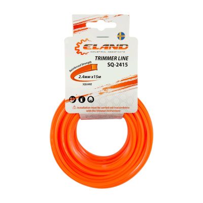 Леска для триммера ELAND SQ-2415 2,4мм*15м, квадрат