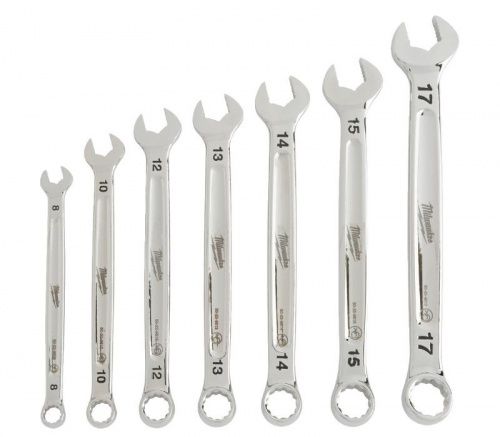 Набор метрических ключей 8-17 мм 7 шт. Milwaukee 4932471341