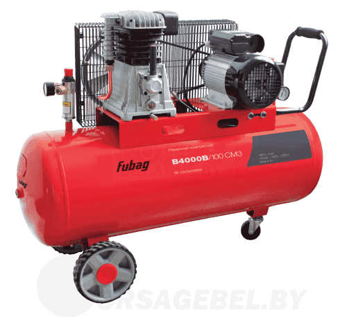 Компрессор масляный ременной B4000B/100 СМ3 FUBAG 45681496