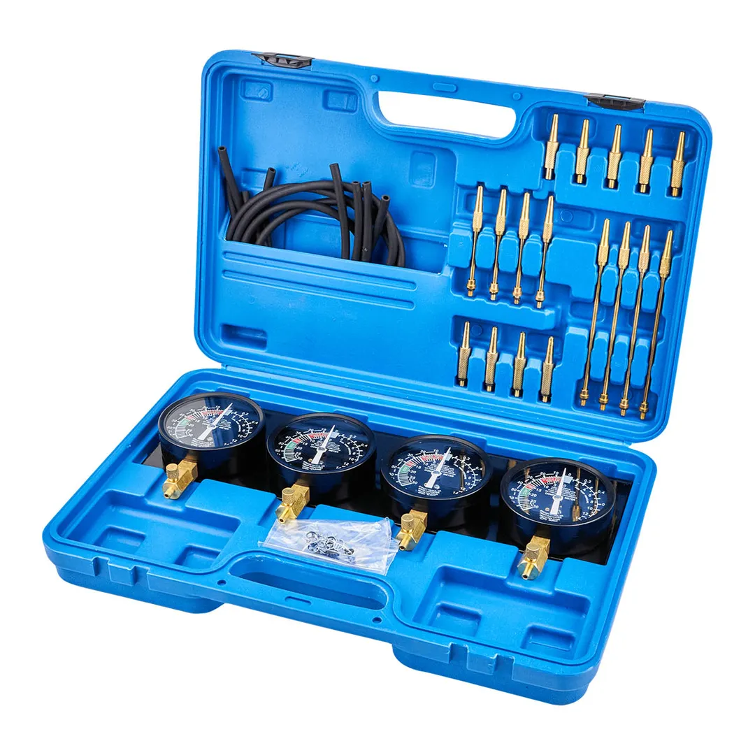 Набор манометров и адаптеров для синхронизации карбюратора 23 пр RockForce RF-919G2