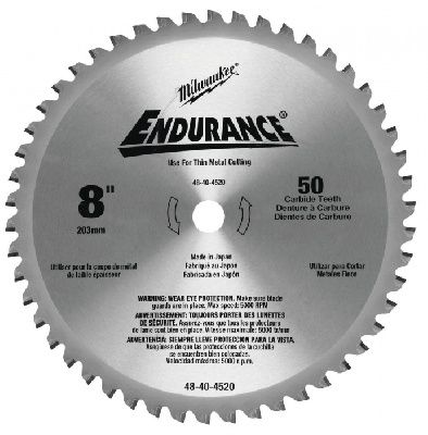 Диск пильный по металлу D203x15,8 Z50 для циркулярной пилы Milwaukee 48404520