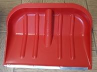 Лопата пластиковая №6 460×400мм цветная алюминиевой планкой без черенка Агростройлидер СНЕГ-01.34