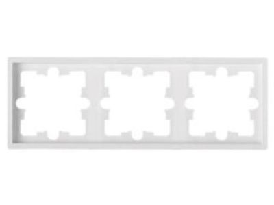 Рамка 3-местная белая, Carre, Bylectrica ЮЛИГ.735212.593