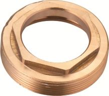 Гайка прижимная для картриджа D40 М42*1,25, латунь Ledeme LH202