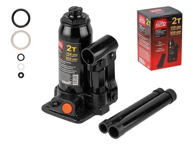 Домкрат гидравлический 2 т. бутылочный 158-308 мм STARTUL AUTO ST8019-02