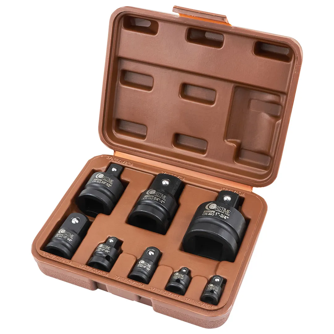 Набор ударных адаптеров 8 пр FORSTIME FT-4089MPB