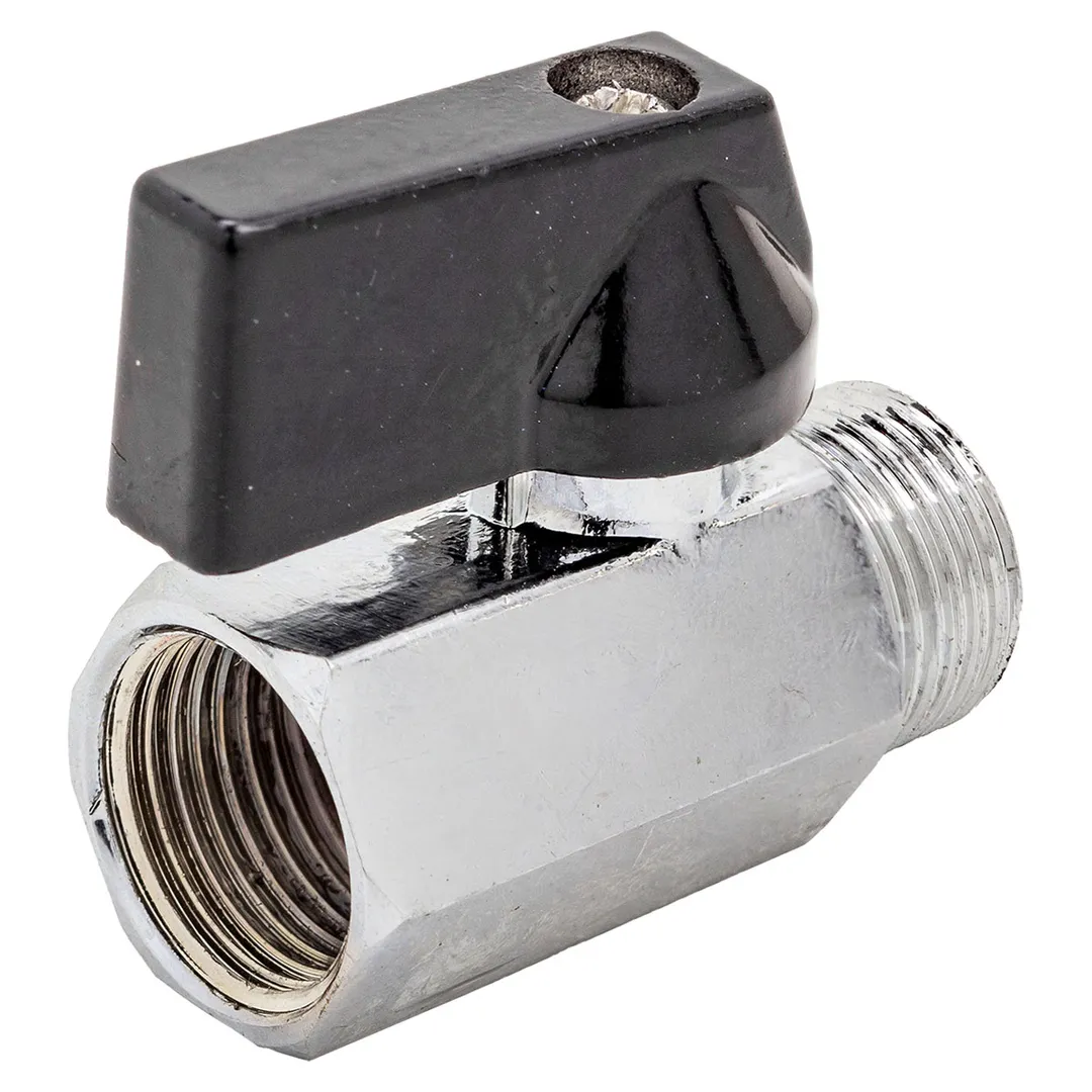 Кран воздушный шаровый, внутр. резьба/наруж. резьба 3/8" Forsage F-SP037-3/8