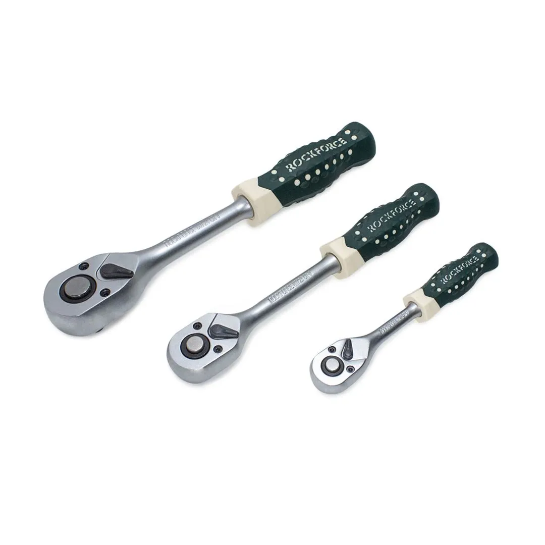 Набор инструментов 216 пр. 1/4'',3/8''&1/2'', 6-гр. RockForce RF-38841(NEW)