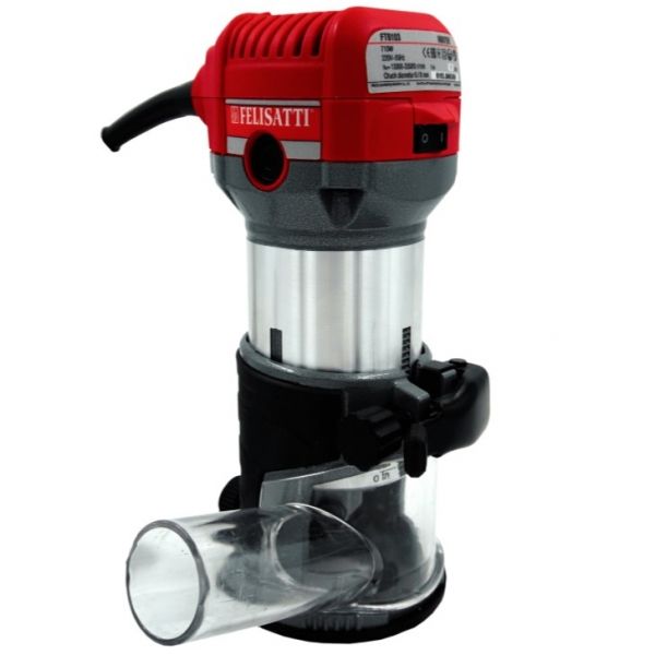 Фрезер универсальный 710 Вт, диаметр цанги 6/8 мм,вертикальный ход фрезы 30 мм, 13000-33000 об/мин Felisatti FT6103 Felisatti