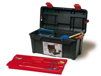 Ящик для инструмента пластмассовый 58x28,5x29 см, с лотком TAYG 134999