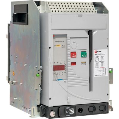 Автоматический выключатель ВА-450 1600/1000А 3P 55кА выкатной EKF mccb450-1600-1000v