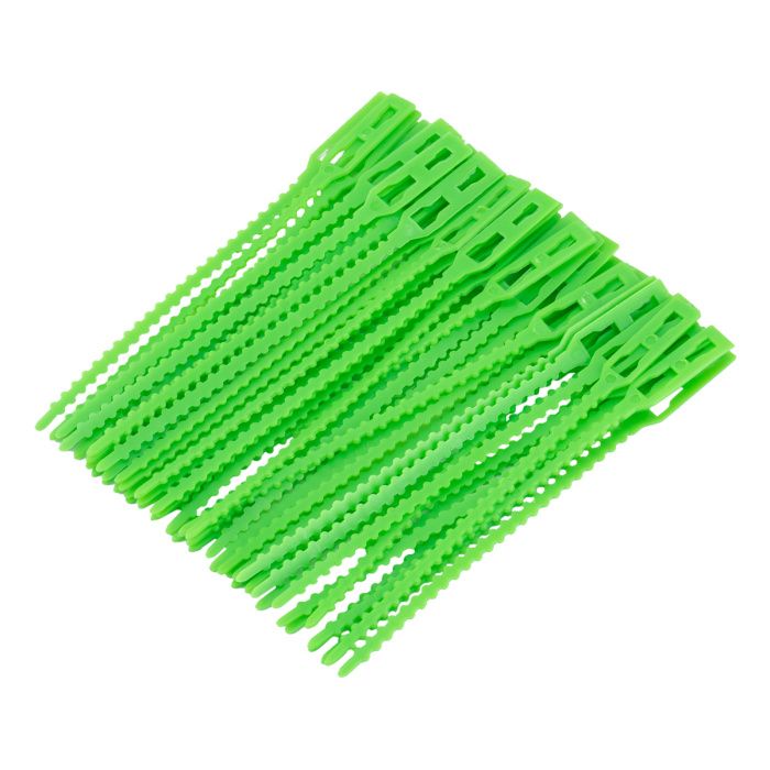 Подвязки для садовых растений, 13 см, пластиковые, 50 шт, Palisad 64494