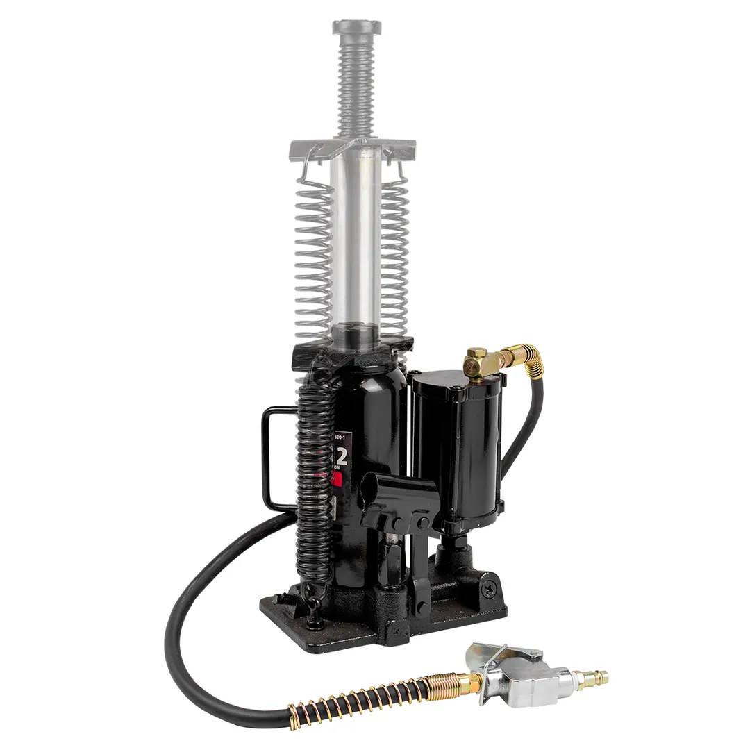 Домкрат пневмогидравлический бутылочный, 12 т, 265-510 мм Forsage F-1600-1