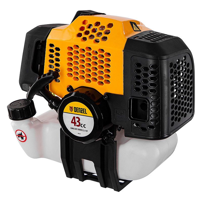 Триммер бензиновый DGT 430S, 43 см3, 2.5 л. с, разъемная штанга, состоит из 2 частей Denzel 96237