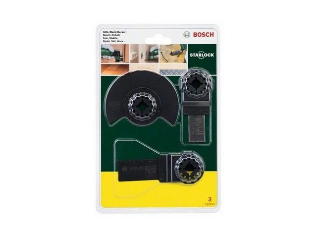 Набор оснастки для многофункционального инструмента универсальный, для нового поколения GOP/PMF c системой Starlock Bosch 2607017323