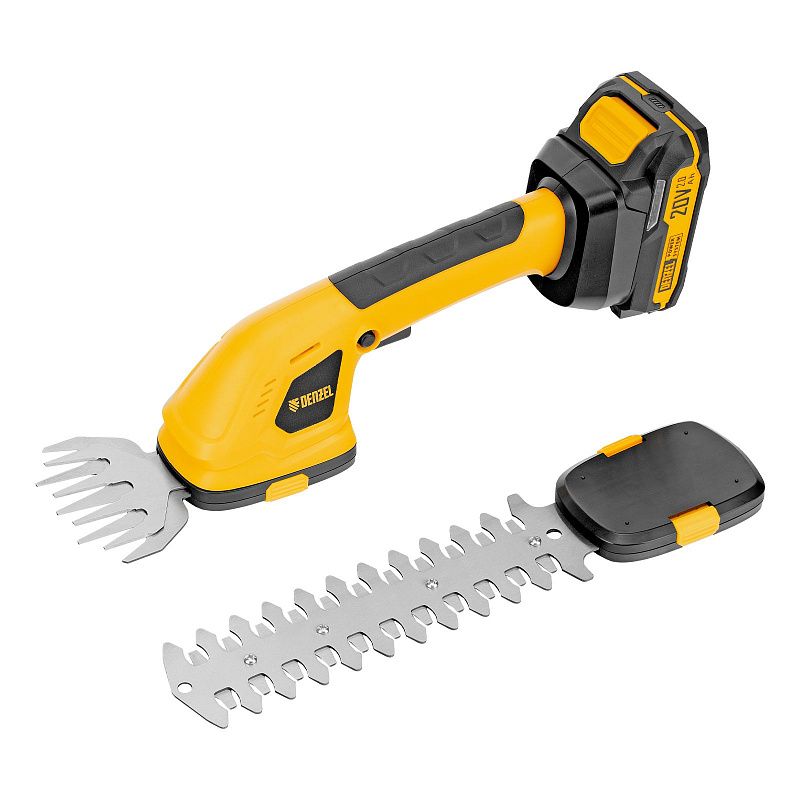 Ножницы-кусторез аккумуляторные GS-20, Li-Ion, 20 В Denzel 59432