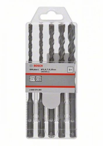 Набор сверл SDS-plus-1 5/6/7/8/10 мм (5 шт) BOSCH (2608579285)