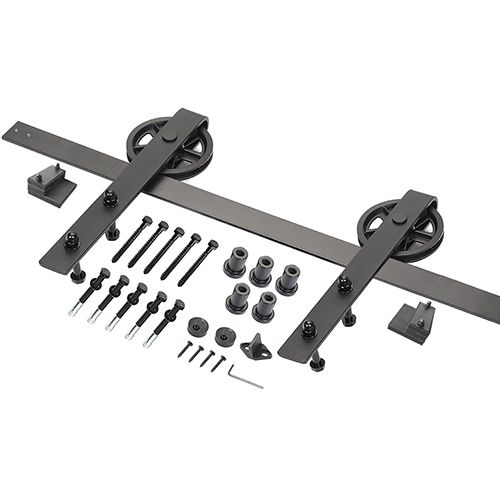 Комплект LOFT RONDO для 1 раздвижной двери 120 кг (с направляющей L-2000 мм) AKS 56800