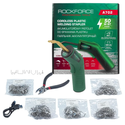 Паяльник аккумуляторный 50W, 3.7V, макс. тем-ра 800 град./С RockForce RF-A702