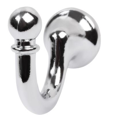 Крючок меб. однорожковый мет. W006 хром AKS 27730