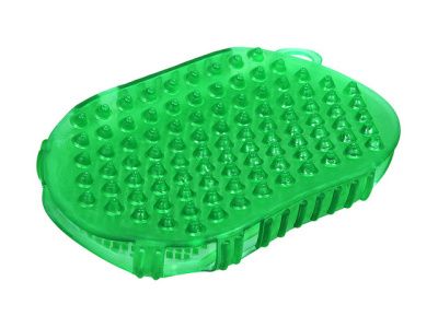 Массажер пластиковый двухсторонний "Рукавица" 15х10,7х4 см Банные штучки 40307