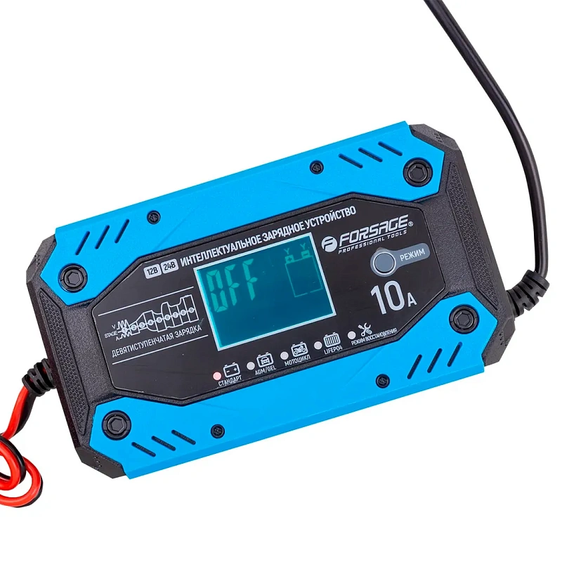 Устройство зарядное импульсное для АКБ Forsage F-1210