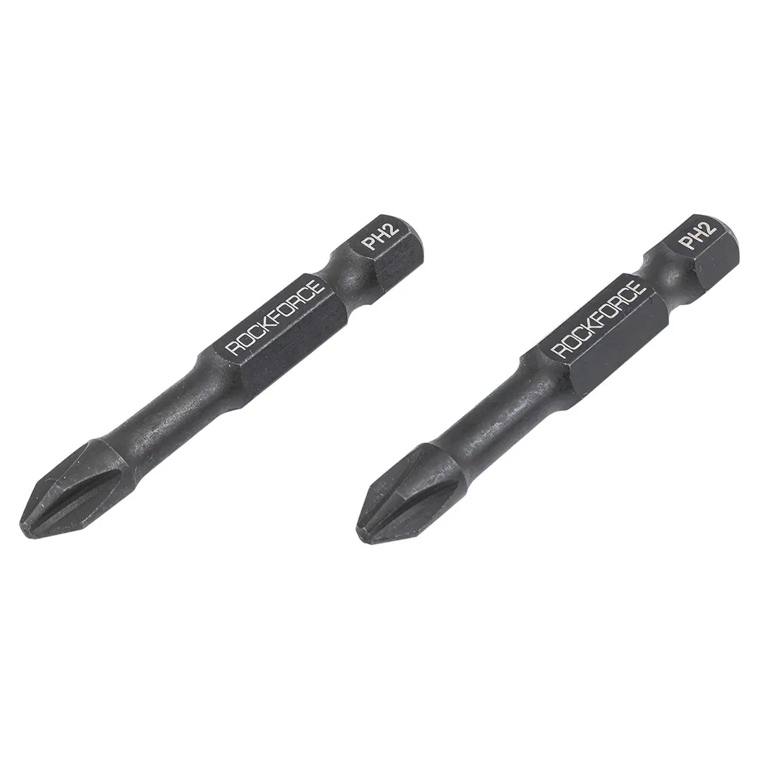 Набор бит торсионных 2 пр. PH2 1/4" 50 мм RockForce RF-36193