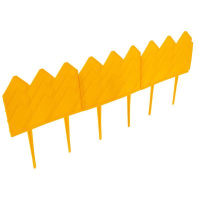 Бордюр ''Кантри'', 14х310 см, желтый, Россия Palisad 65055
