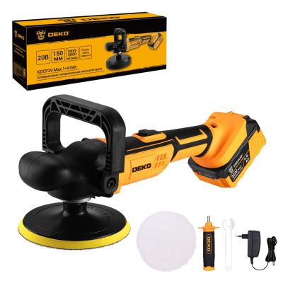 Полировальная машина аккумуляторная KDCP20 Max DEKO 081-1026