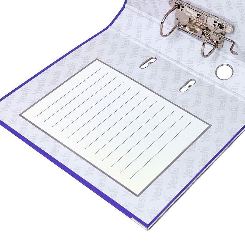 Папка-регистратор "Yesli:", А4, 50 мм, ПВХ Эко, фиолетовый