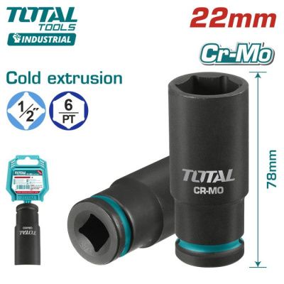 Торцевая головка ударная TOTAL