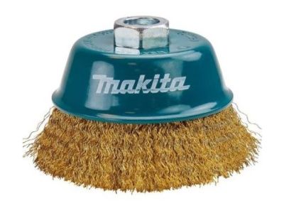 Щетка д/шлиф.маш. проволочная, чашечная 100мм / М14 Makita D-39805