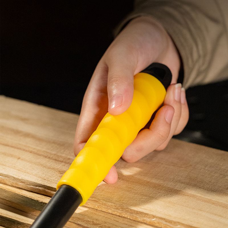 Набор садовых инструментов "Deli", 4 предмета (лопата 2 шт, мотыга, грабли), желтый, черный