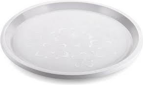 Поднос круглый Arrivo, цвет снежно-белый, 330х22 мм BEROSSI ИК 17901000