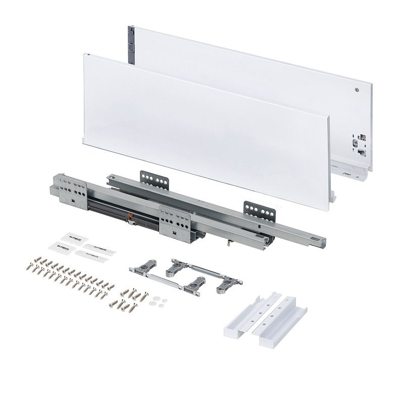 Система ящиков Evolution L-400 h167 белый SOFT CLOSE ДСП16мм SLIMBOX EVOLUTION 117761