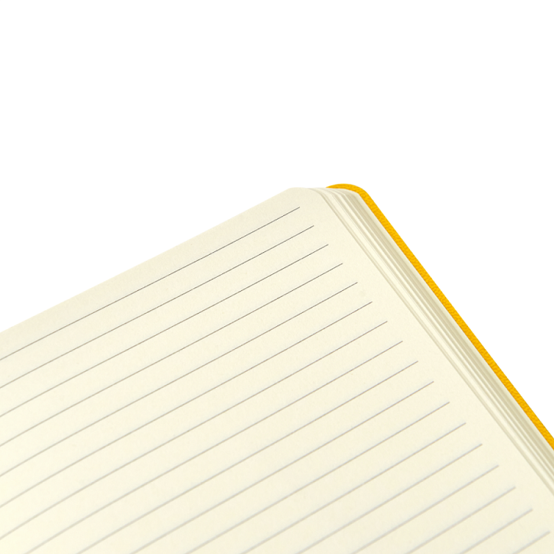 Блокнот "1818-15", А5, 80 листов, желтый